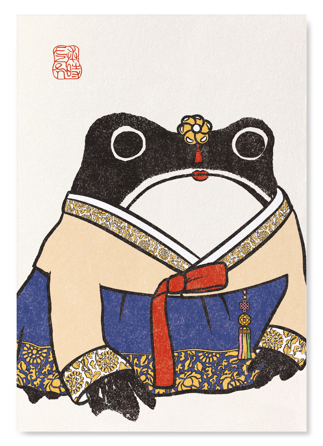 KOREAN HANBOK EZEN FROG