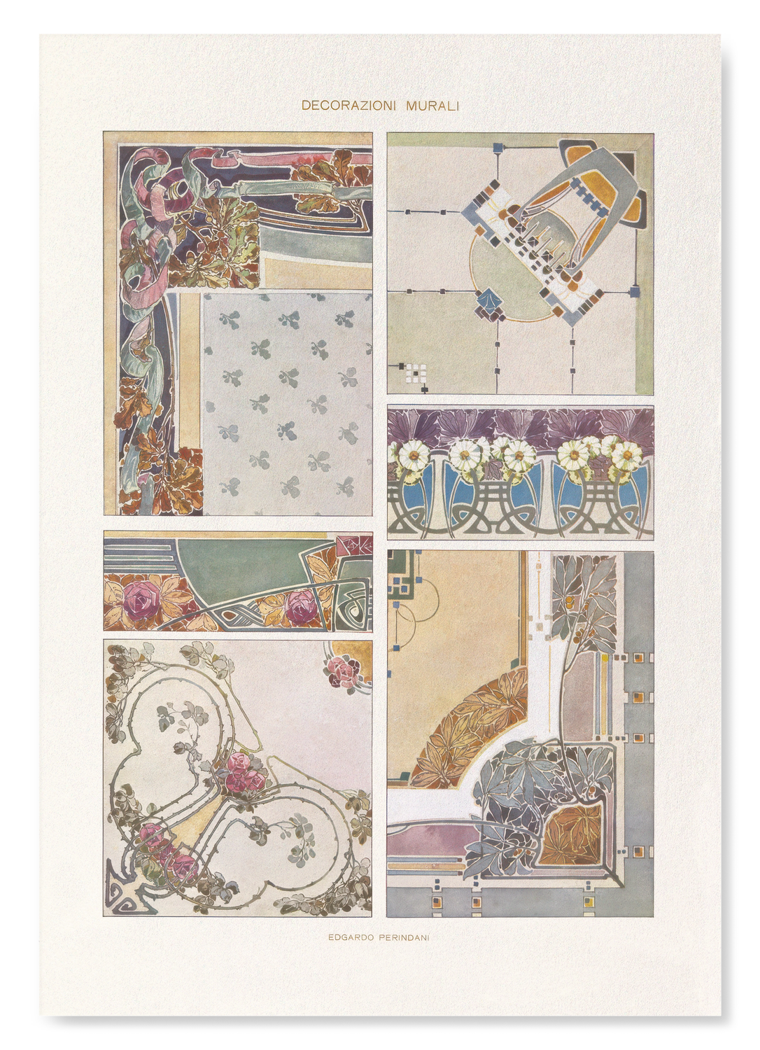 MODERN DECORATIVE ART VOL. I - PLATE 54 (1910)