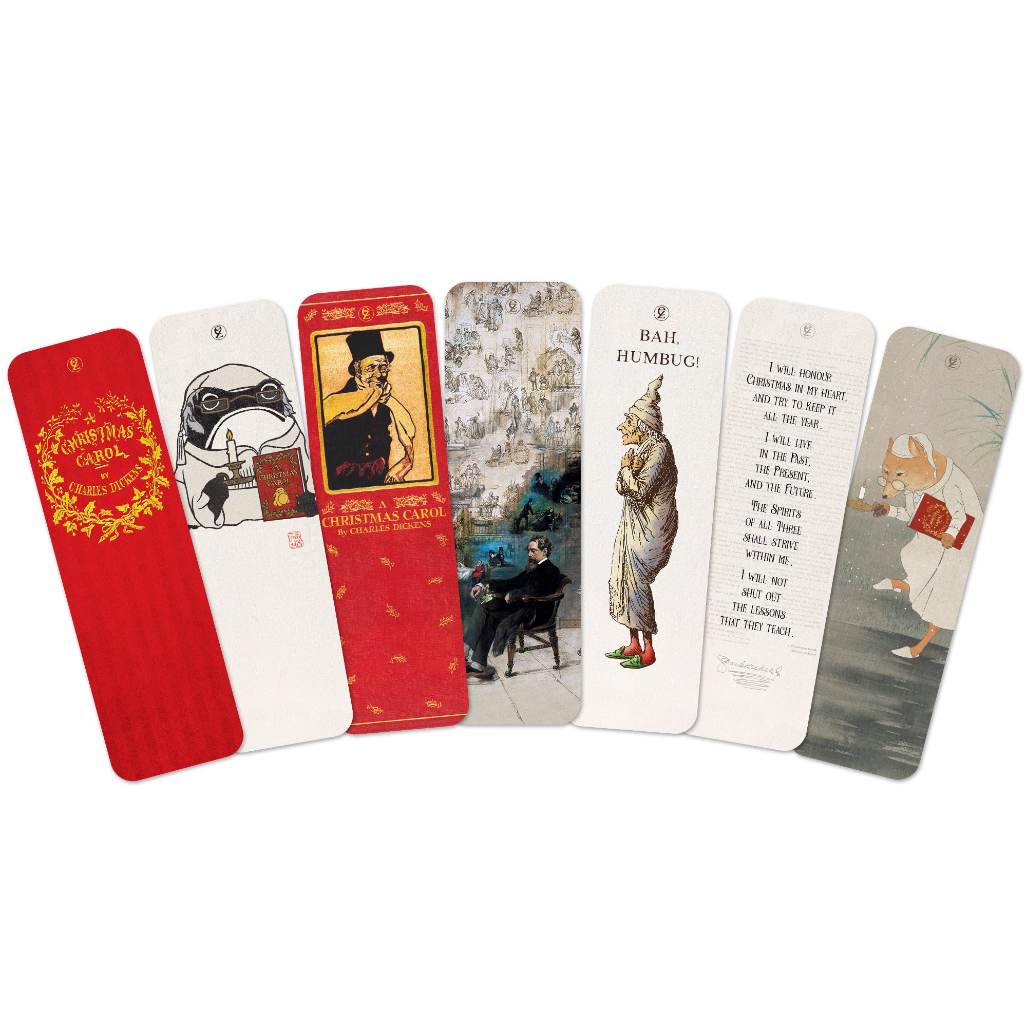 7 Bookmarks - Christmas Carol Bundle