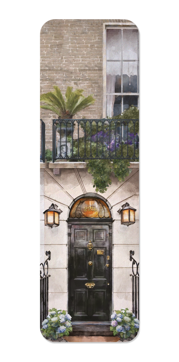 FRONT DOOR OF 221B BAKER STREET DAY
