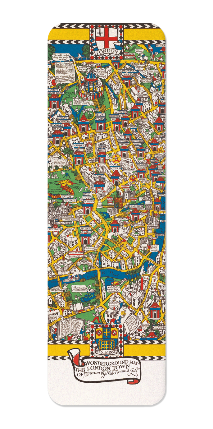 WONDERGROUND MAP OF LONDON TOWN (1914)