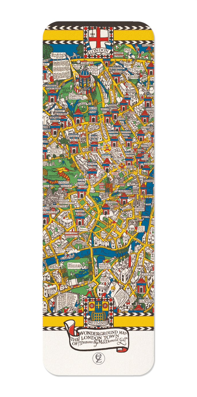 WONDERGROUND MAP OF LONDON TOWN (1914)