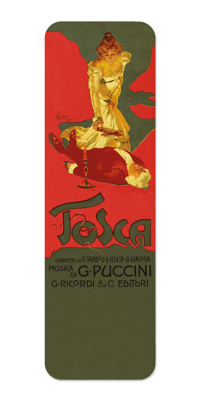 POSTER FOR TOSCA (1899)