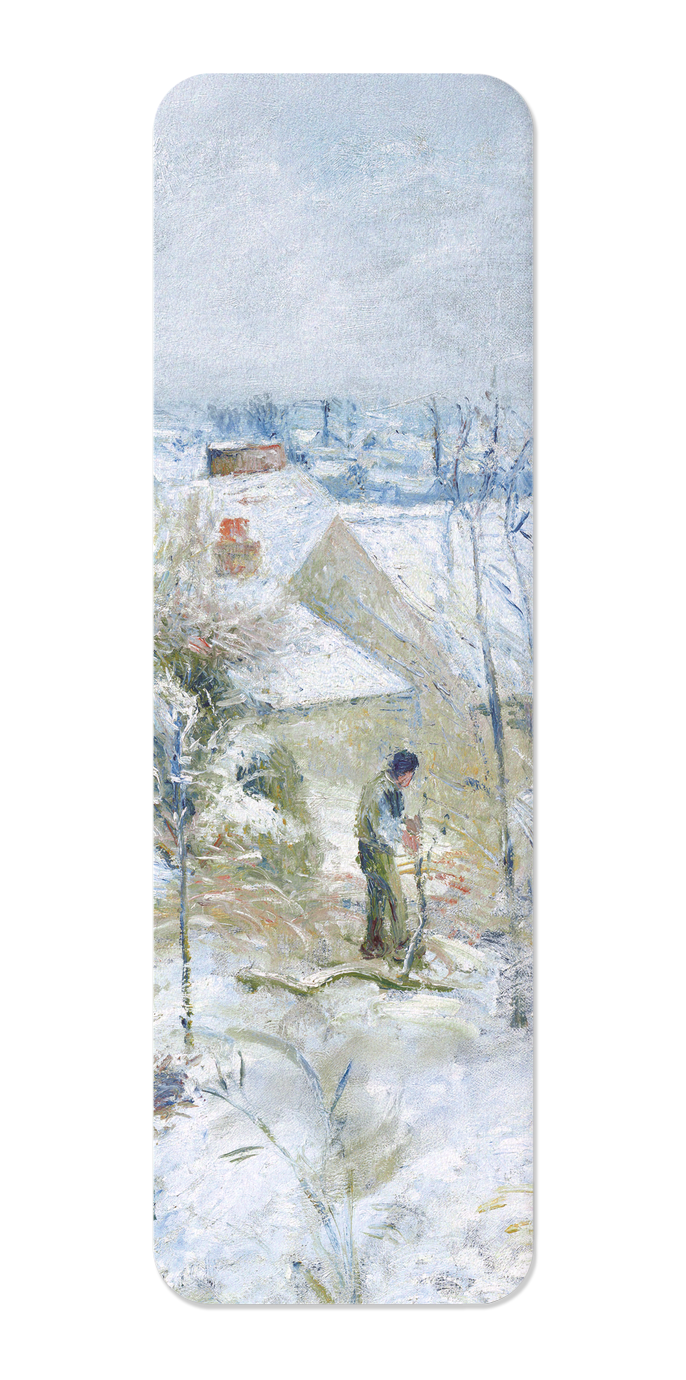 RABBIT WARREN AT PONTOISE, SNOW (1879)