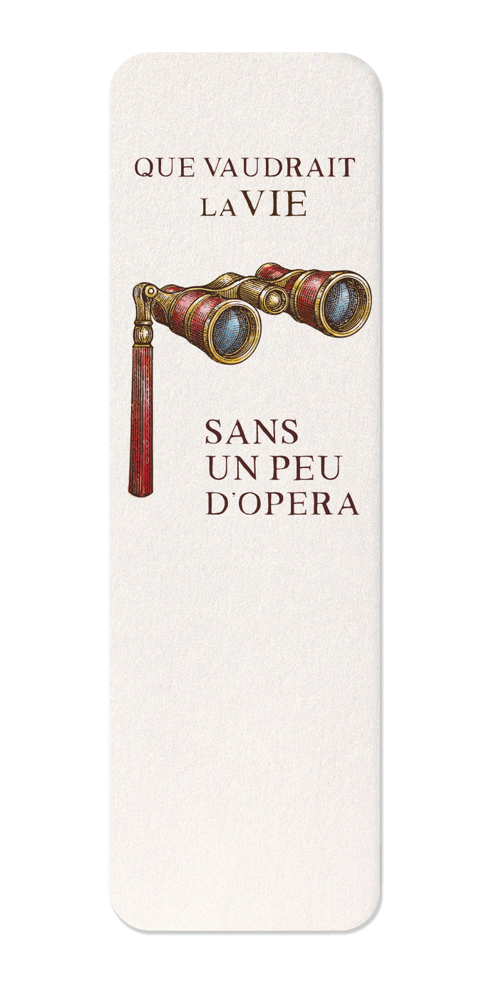 LA VIE ET L’OPÉRA