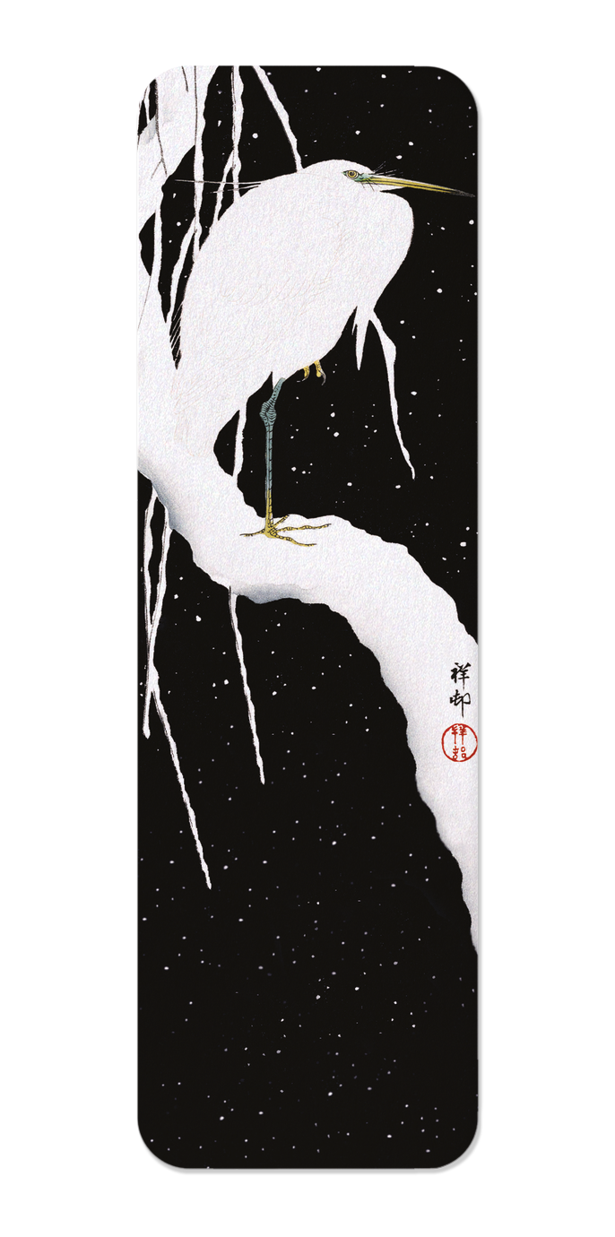 EGRET IN WINTER (C.1910)