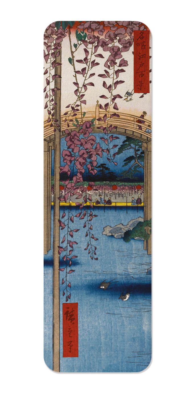 INSIDE KAMEIDO TENJIN SHRINE (1857)