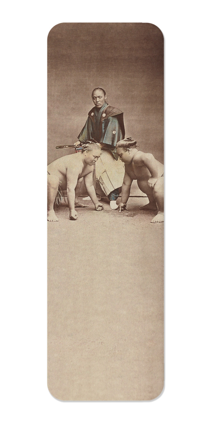 SUMO WRESTLERS IN THE RING (LATE 19TH C.)