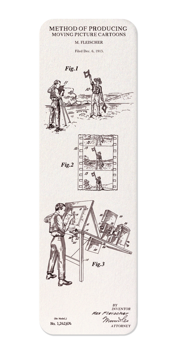 PATENT OF MOVING PICTURE CARTOONS (1917)