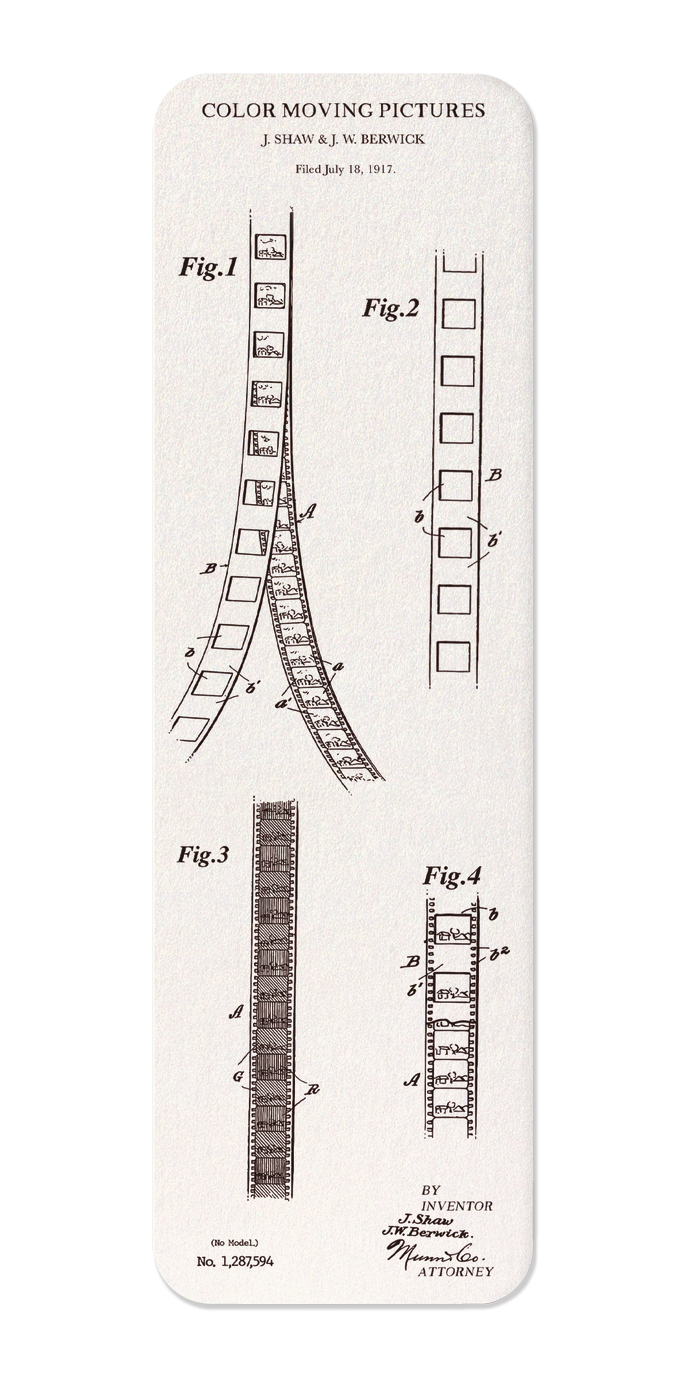 PATENT OF COLOUR MOVING PICTURES (1918)
