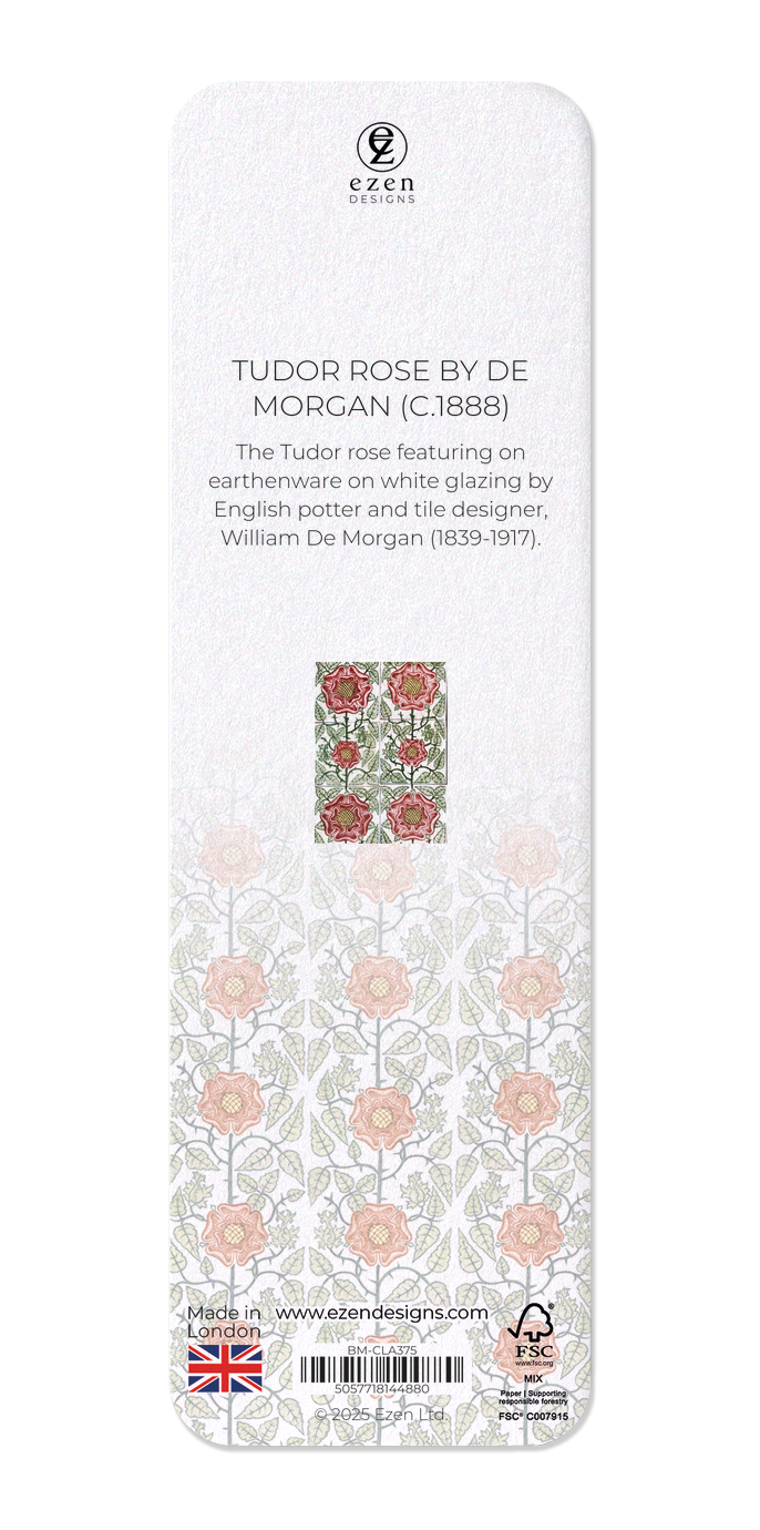 TUDOR ROSE BY DE MORGAN (C.1888)