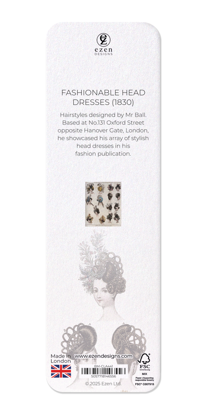 FASHIONABLE HEAD DRESSES (1830)