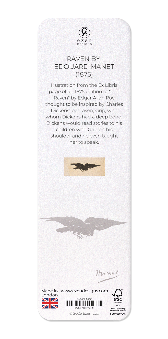 RAVEN BY EDOUARD MANET (1875)