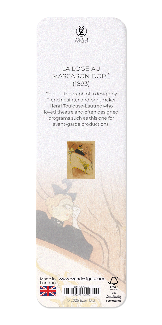 LA LOGE AU MASCARON DORÉ (1893)