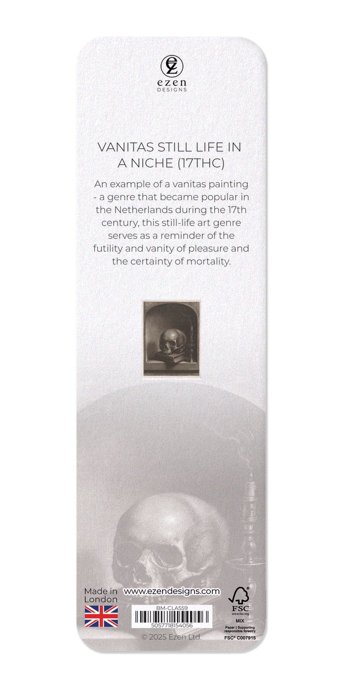 VANITAS STILL LIFE IN A NICHE (17THC)