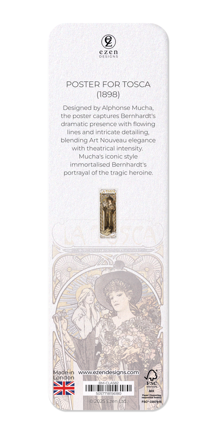 POSTER FOR TOSCA (1898)