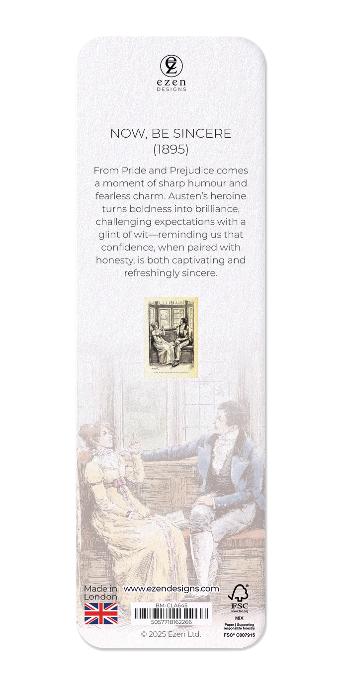 NOW, BE SINCERE (1895)