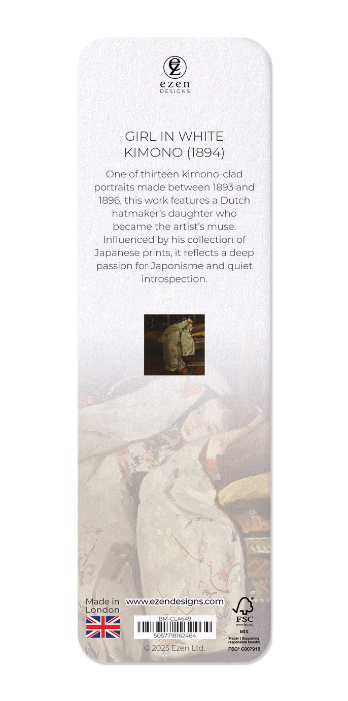 GIRL IN WHITE KIMONO (1894)