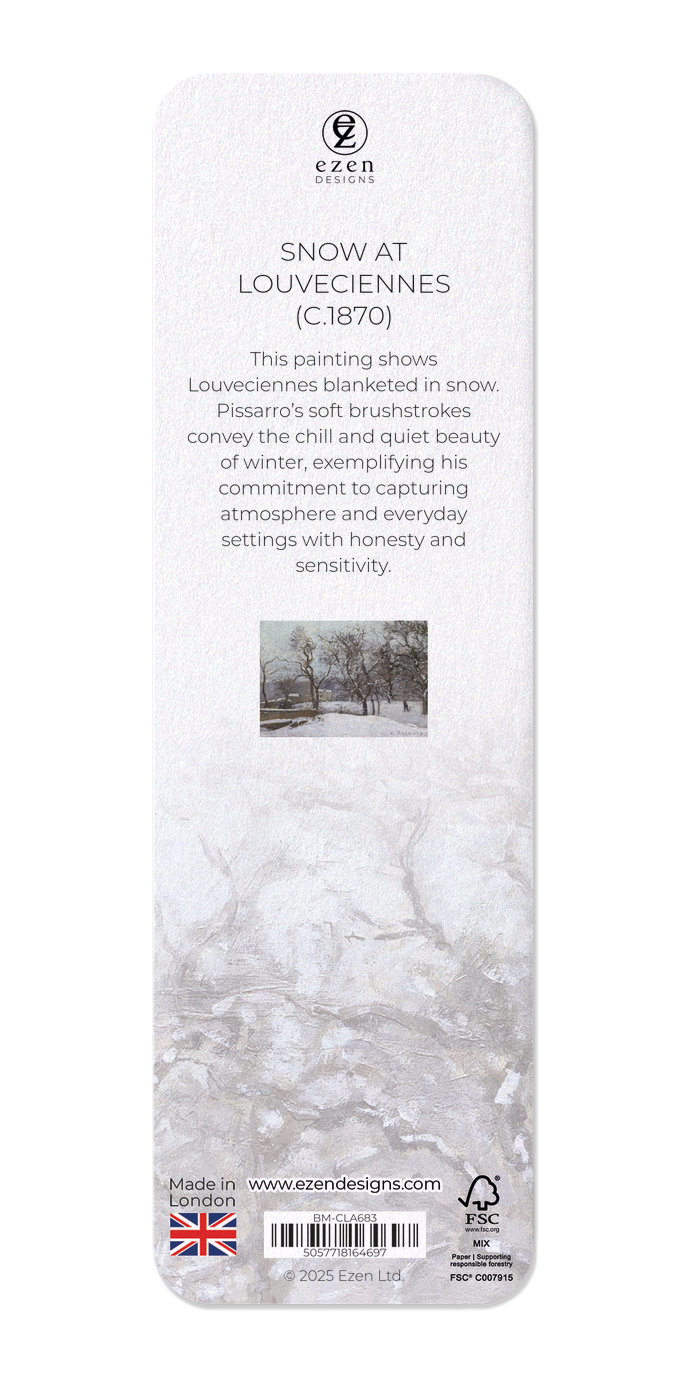 SNOW AT LOUVECIENNES (C.1870)