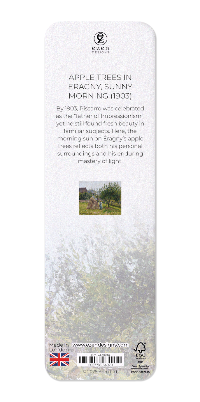 APPLE TREES IN ERAGNY, SUNNY MORNING (1903)