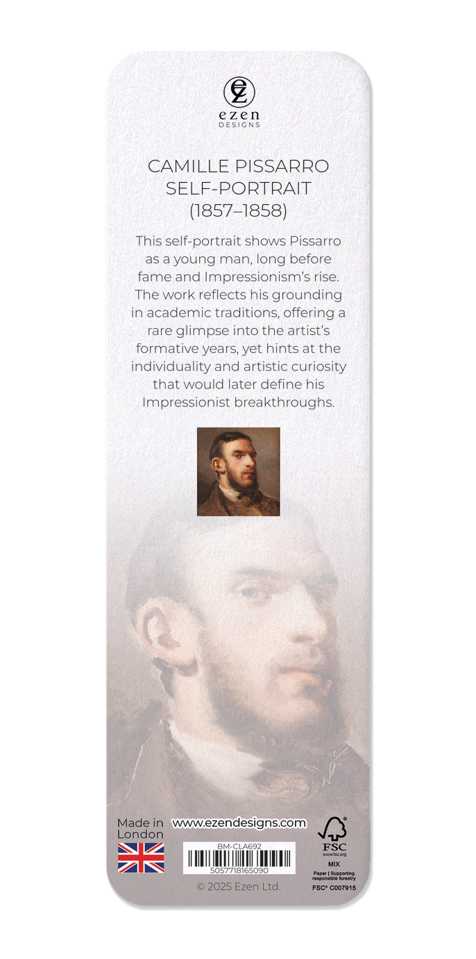 CAMILLE PISSARRO SELF-PORTRAIT (1857–1858)