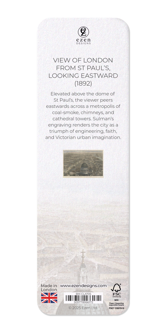 VIEW OF LONDON FROM ST PAUL’S, LOOKING EASTWARD (1892)