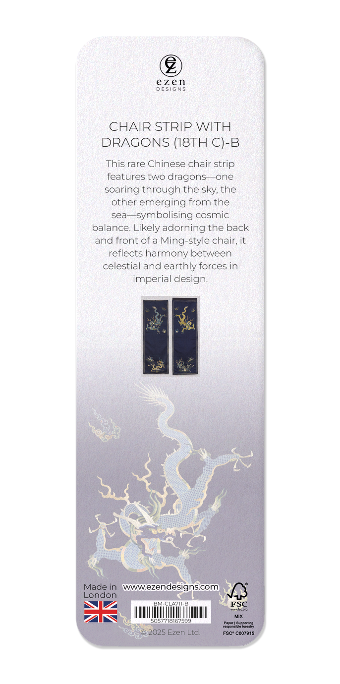 CHAIR STRIP WITH DRAGONS (18TH C)-B