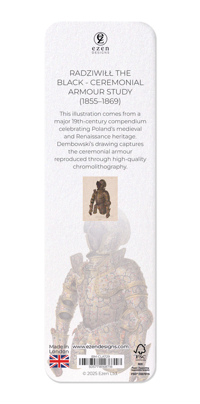 RADZIWIŁŁ THE BLACK - CEREMONIAL ARMOUR STUDY (1855–1869)