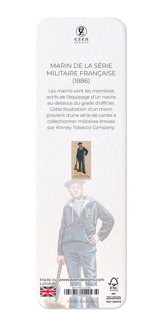 MARIN DE LA SÉRIE MILITAIRE FRANÇAISE (1886)