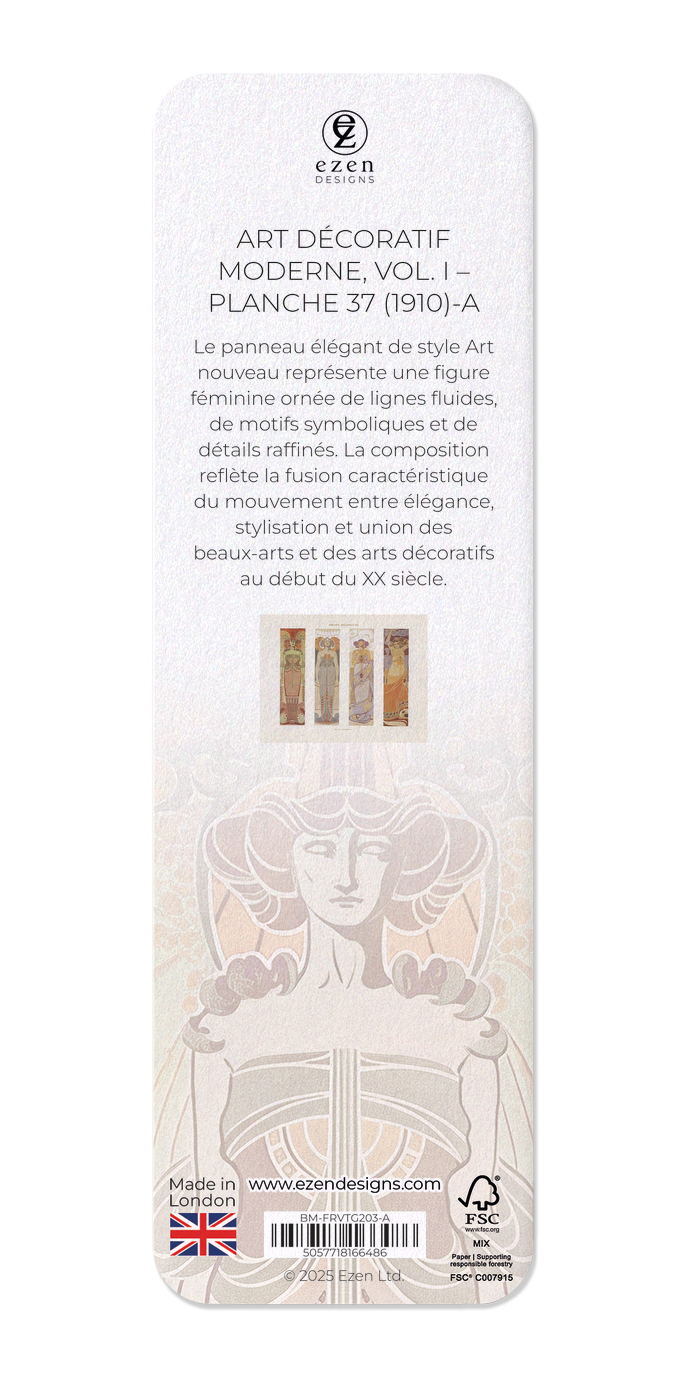 ART DÉCORATIF MODERNE, VOL. I – PLANCHE 37 (1910)-A