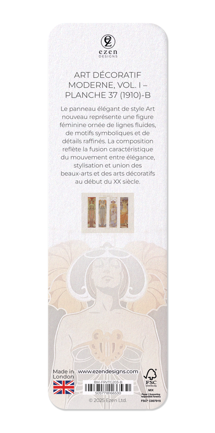 ART DÉCORATIF MODERNE, VOL. I – PLANCHE 37 (1910)-B