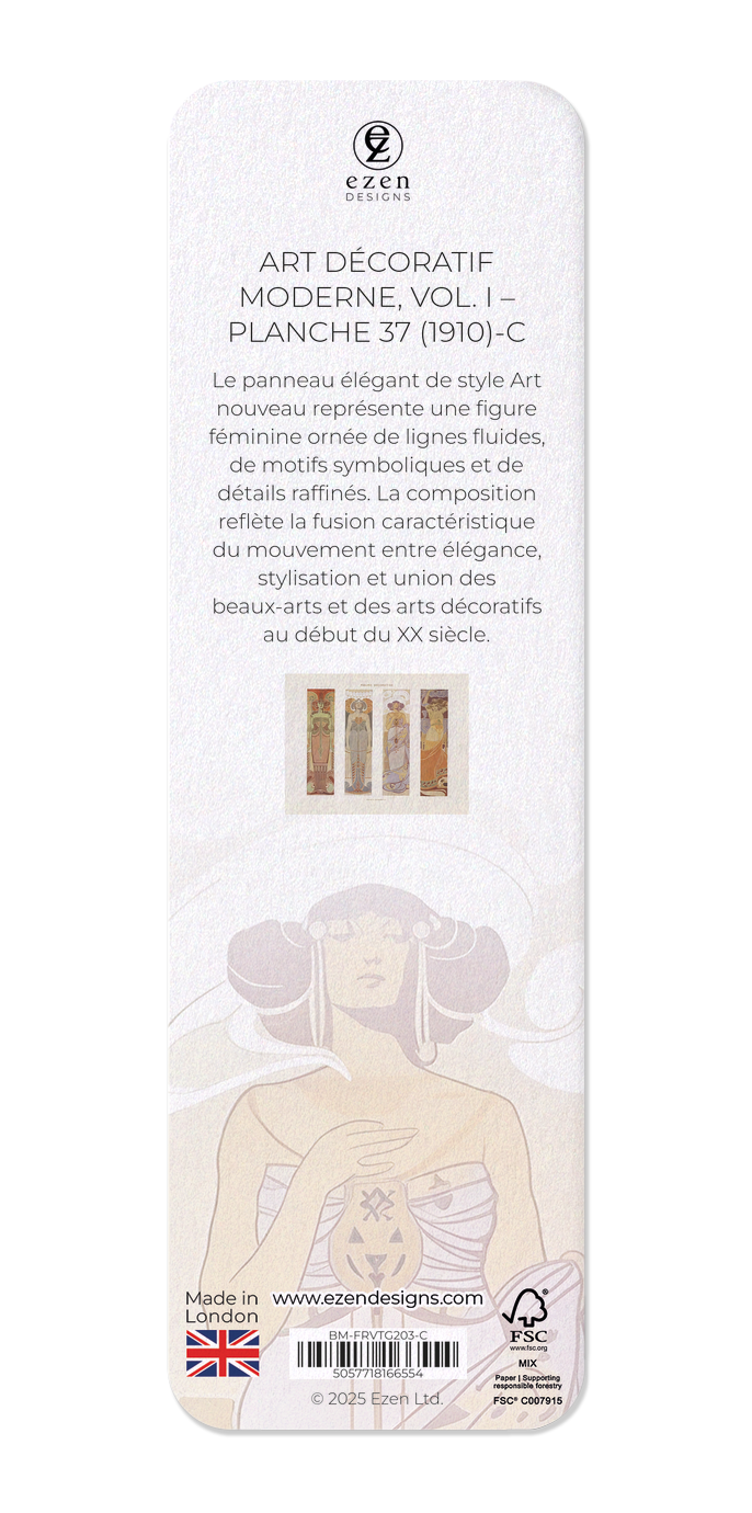 ART DÉCORATIF MODERNE, VOL. I – PLANCHE 37 (1910)-C