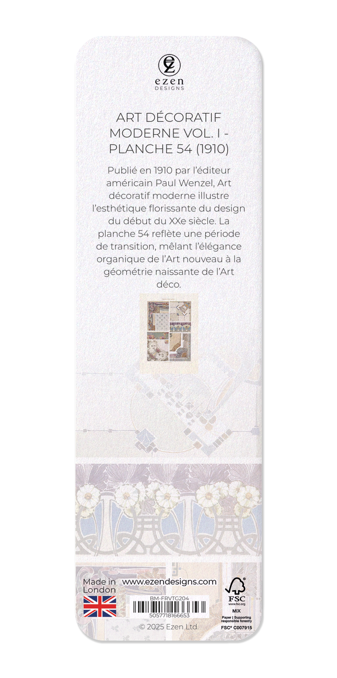 ART DÉCORATIF MODERNE VOL. I - PLANCHE 54 (1910)