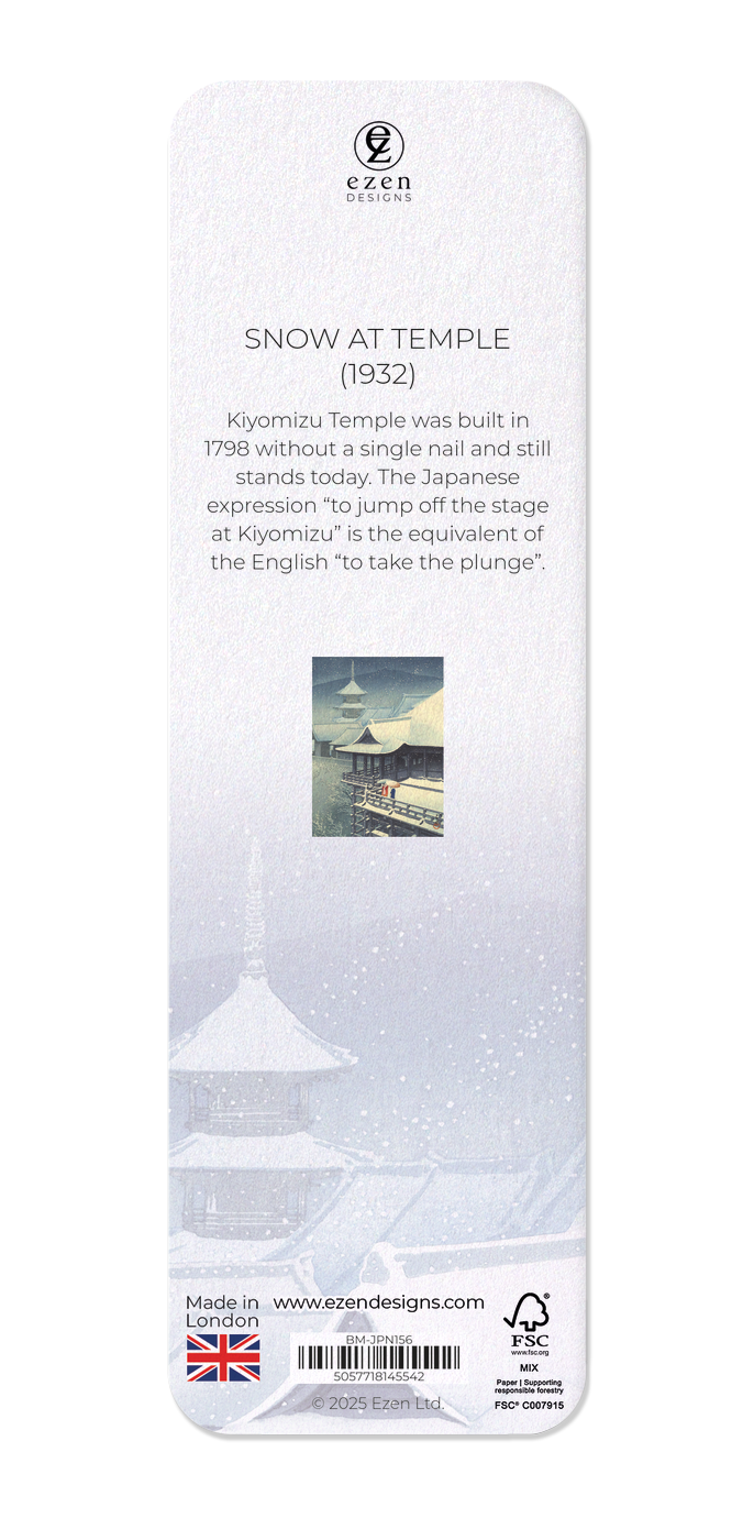 SNOW AT TEMPLE (1932)