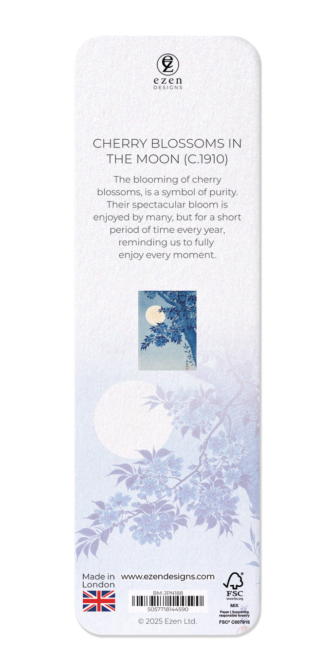 CHERRY BLOSSOMS IN THE MOON (C.1910)