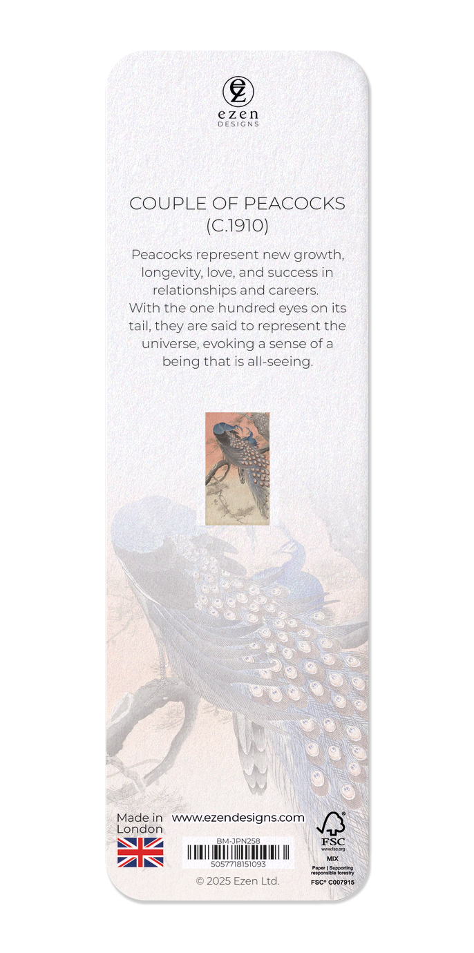 COUPLE OF PEACOCKS (C.1910)