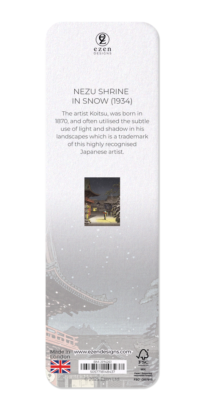 NEZU SHRINE IN SNOW (1934)