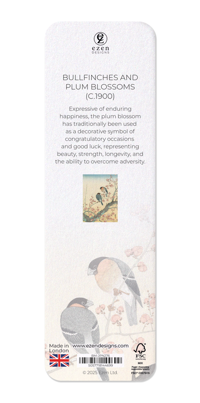 BULLFINCHES AND PLUM BLOSSOMS (C.1900)