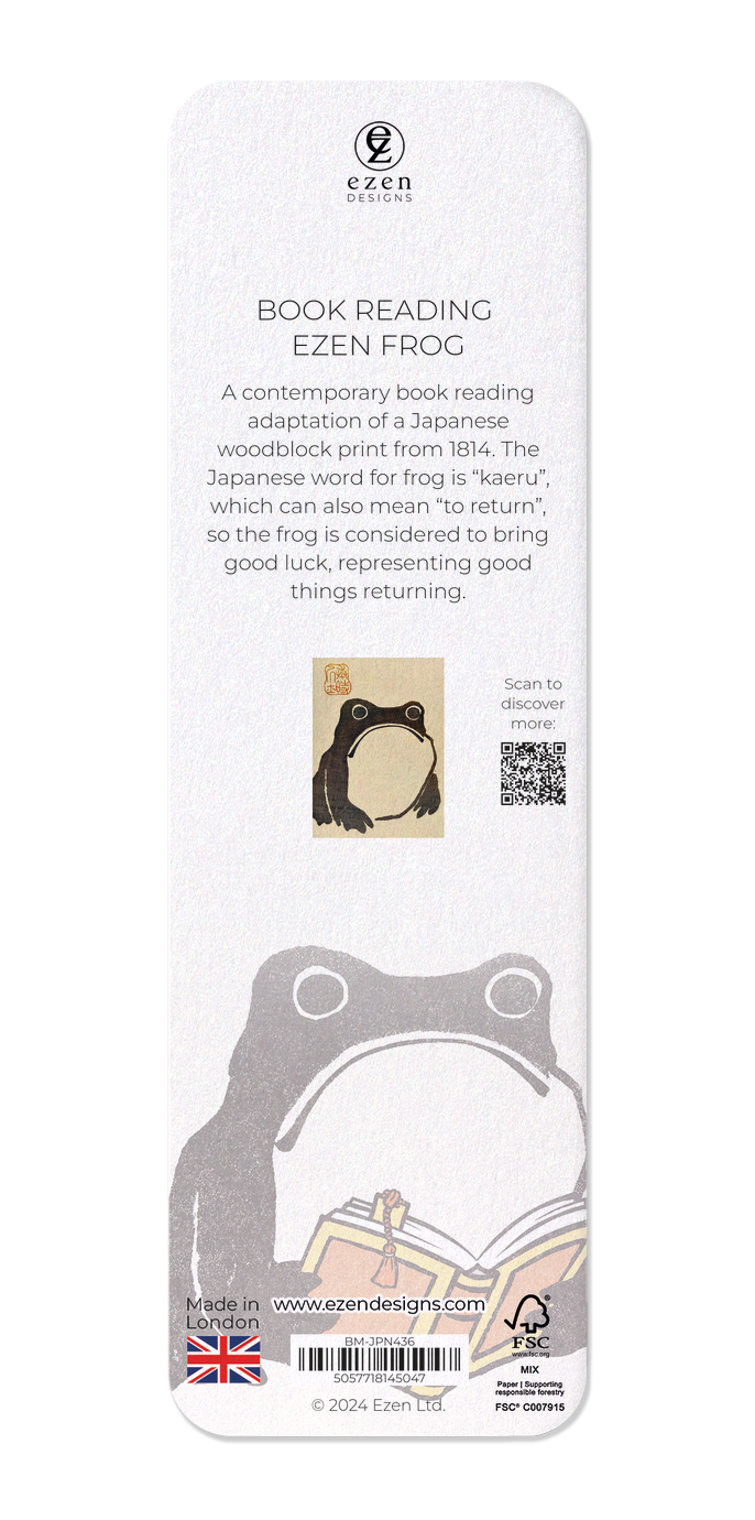 BOOK READING EZEN FROG