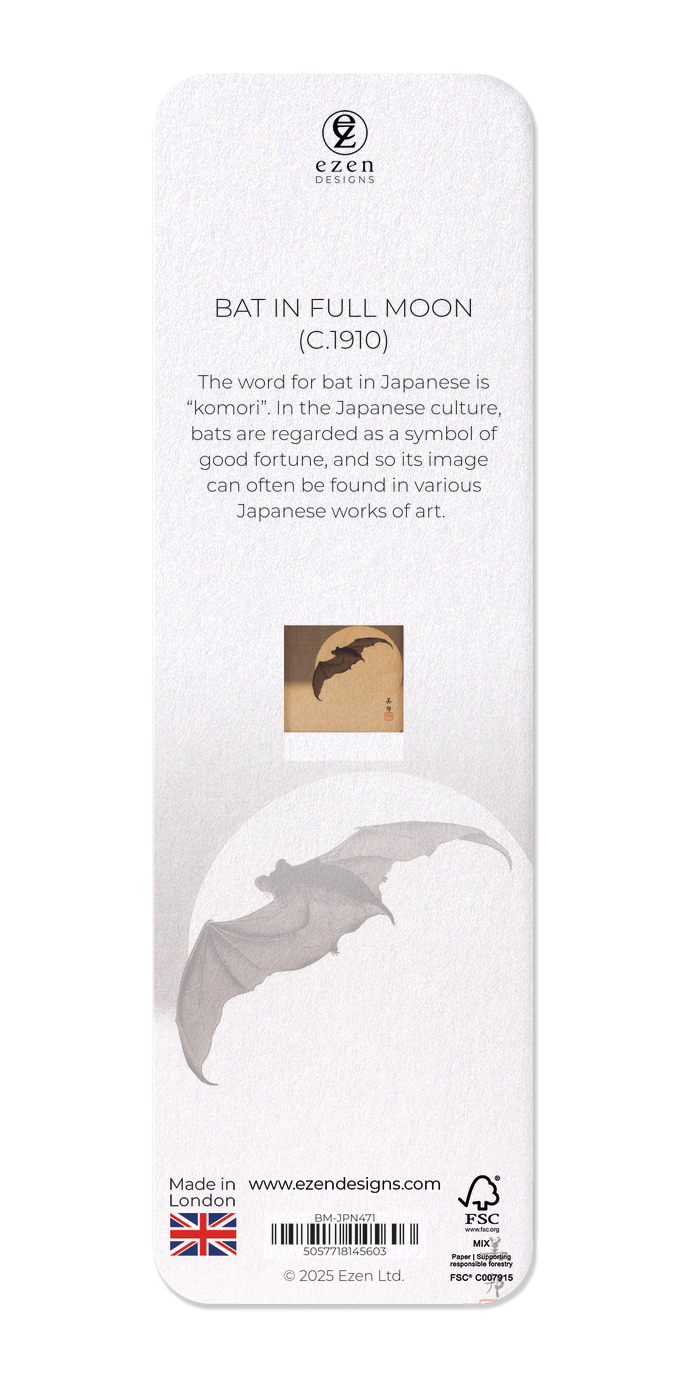 BAT IN FULL MOON (C.1910)