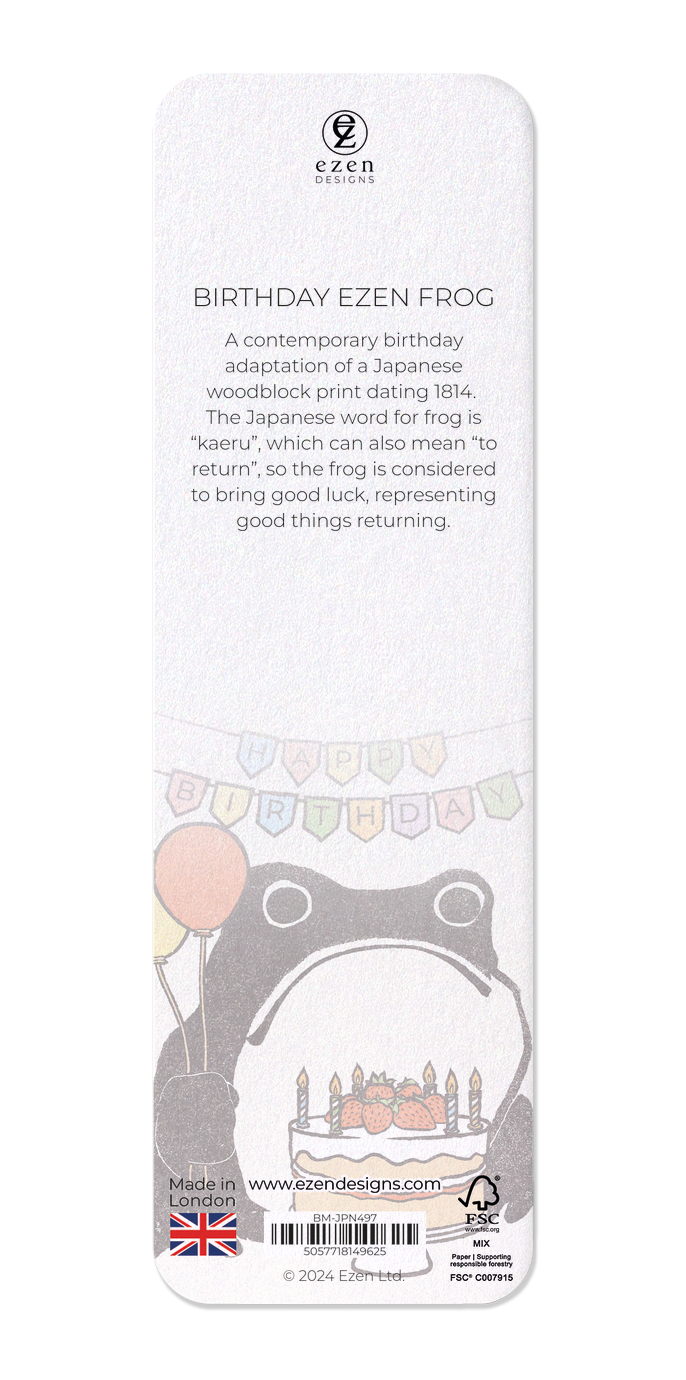 BIRTHDAY EZEN FROG