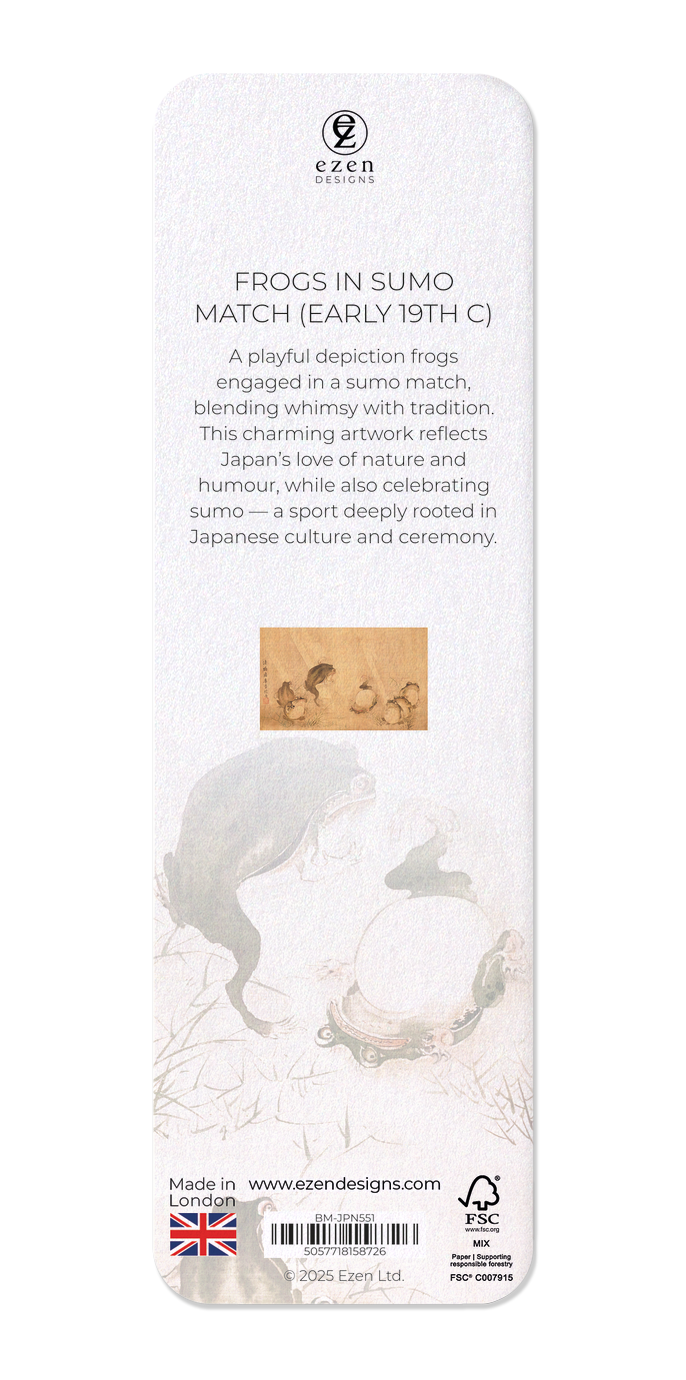 FROGS IN SUMO MATCH (EARLY 19TH C)