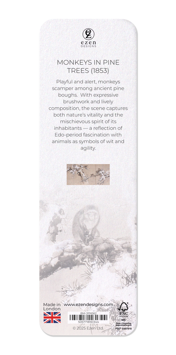 MONKEYS IN PINE TREES (1853)