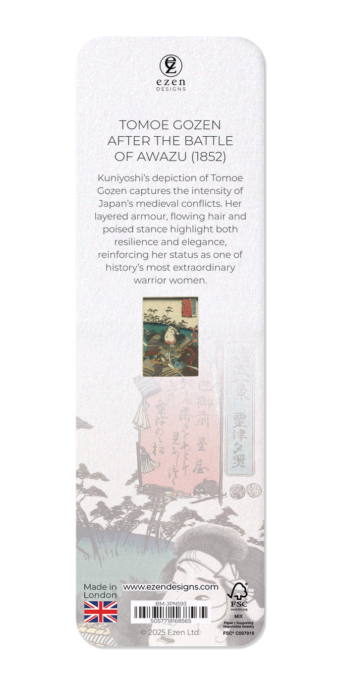 TOMOE GOZEN AFTER THE BATTLE OF AWAZU (1852)