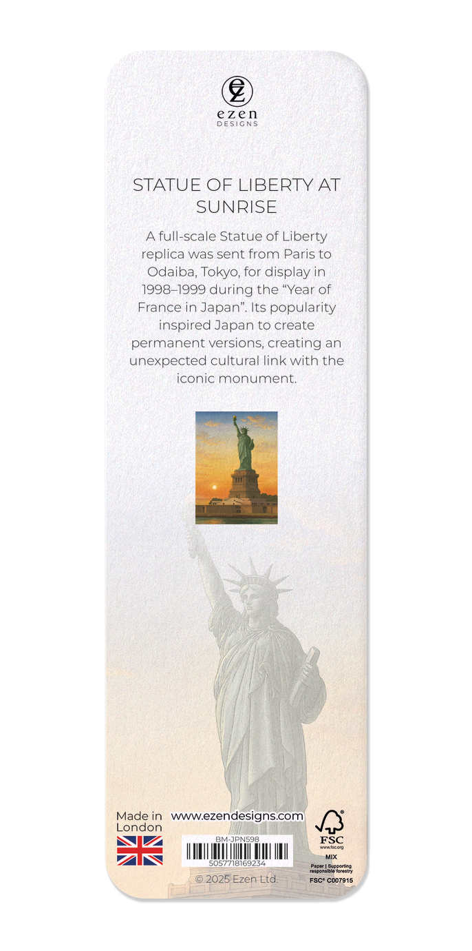 STATUE OF LIBERTY AT SUNRISE