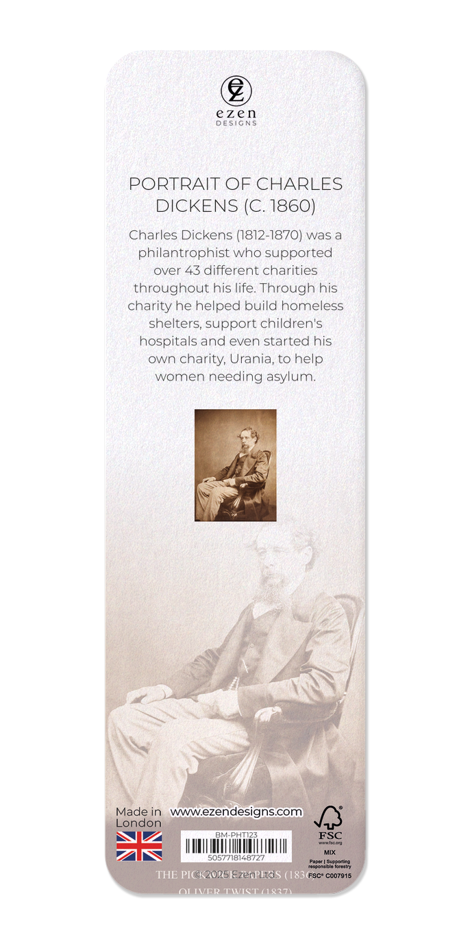 PORTRAIT OF CHARLES DICKENS (C. 1860)