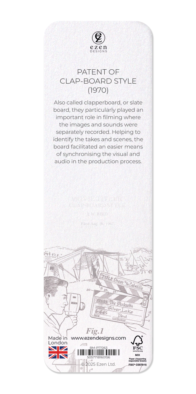 PATENT OF CLAP-BOARD STYLE (1970)