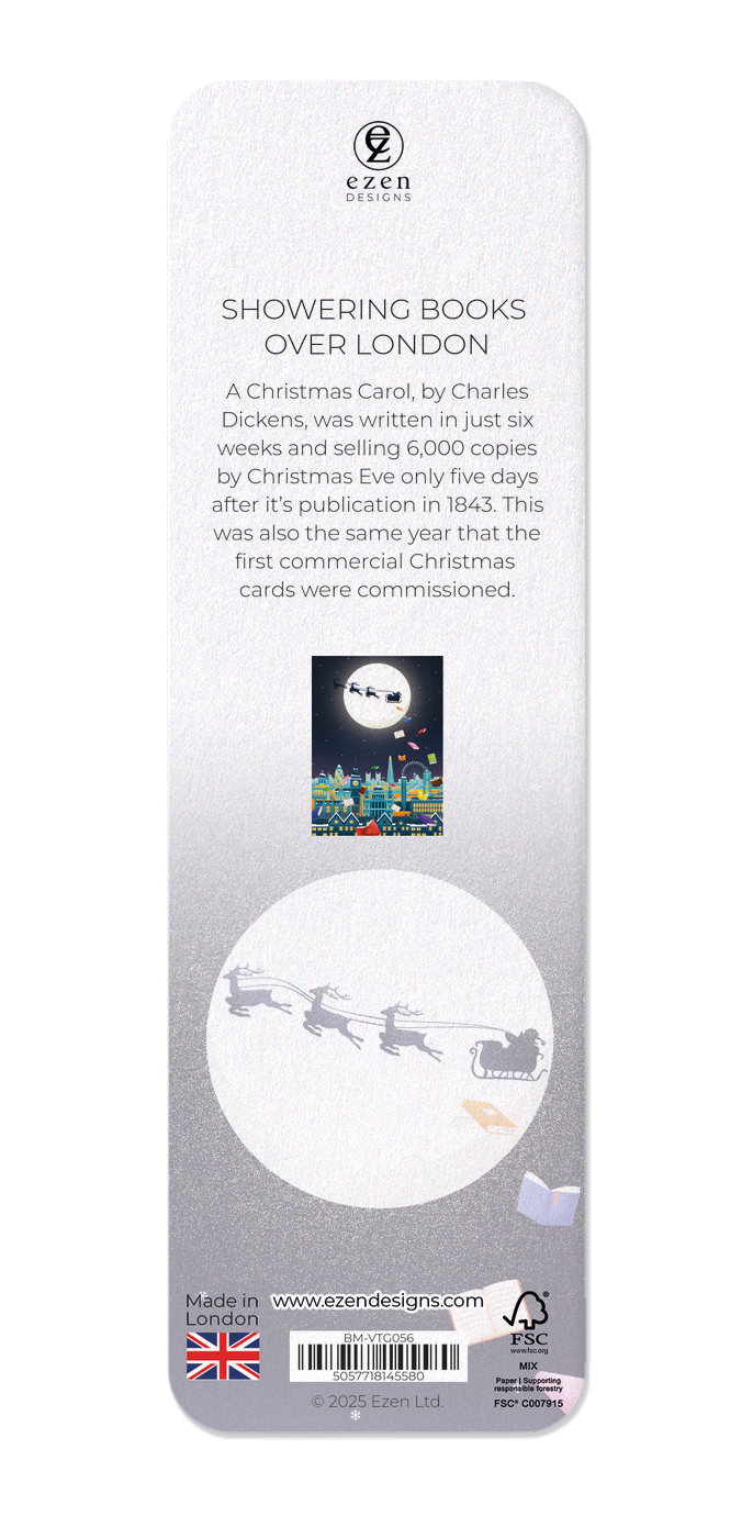 SHOWERING BOOKS OVER LONDON