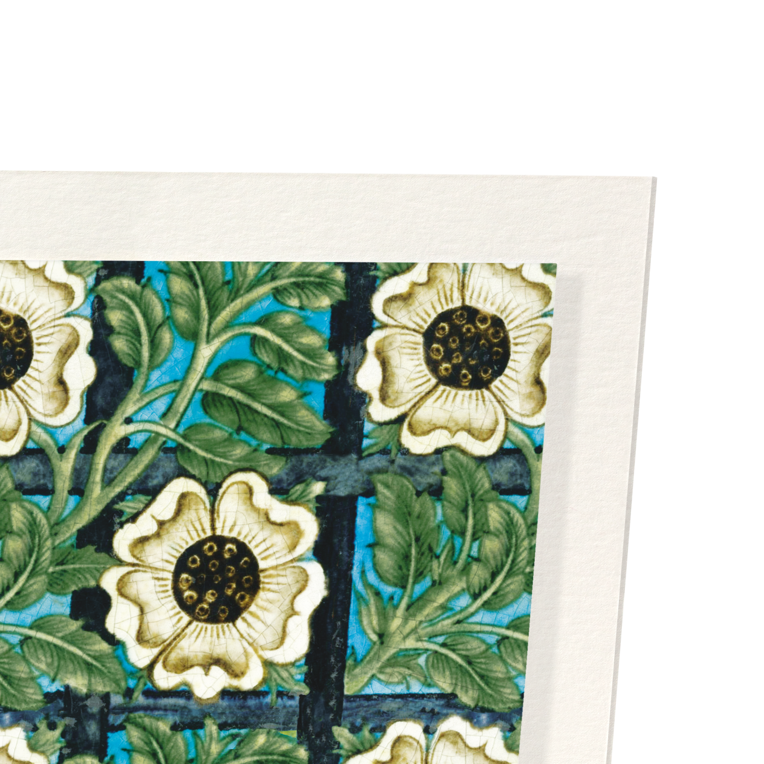 ROSE AND TRELLIS TILE (1898)