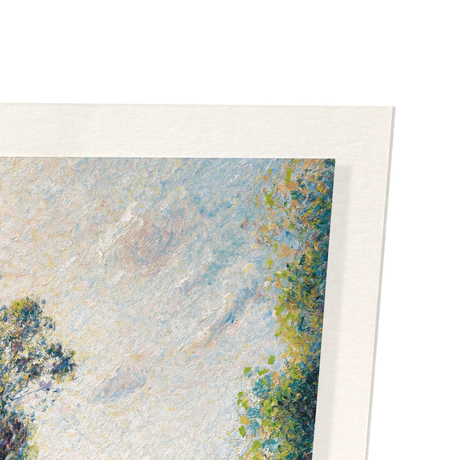 LANDSCAPE AT SAINT-CHARLES, SUNSET (1891)